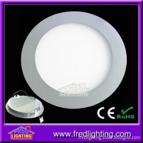 Hot Selling 96pcs SMD3014 8W Round Slim El Lights LED Panel Light